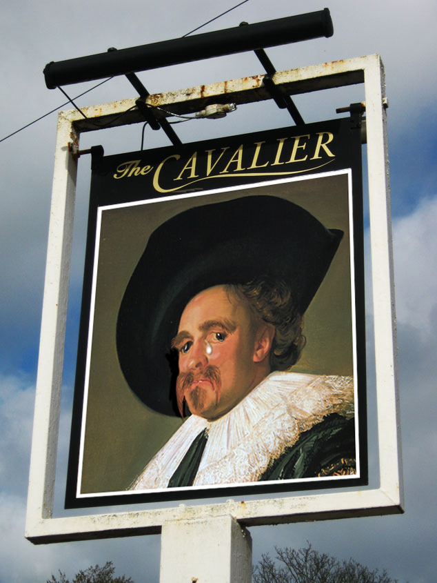 I don't doubt The Cavalier's in bits at the latest round of news surrounding the pub - soon to be ex-pub but the sound of it